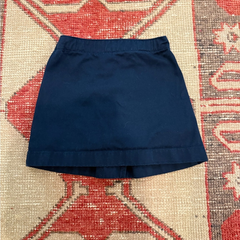 Lands' End Dark Blue Skirt